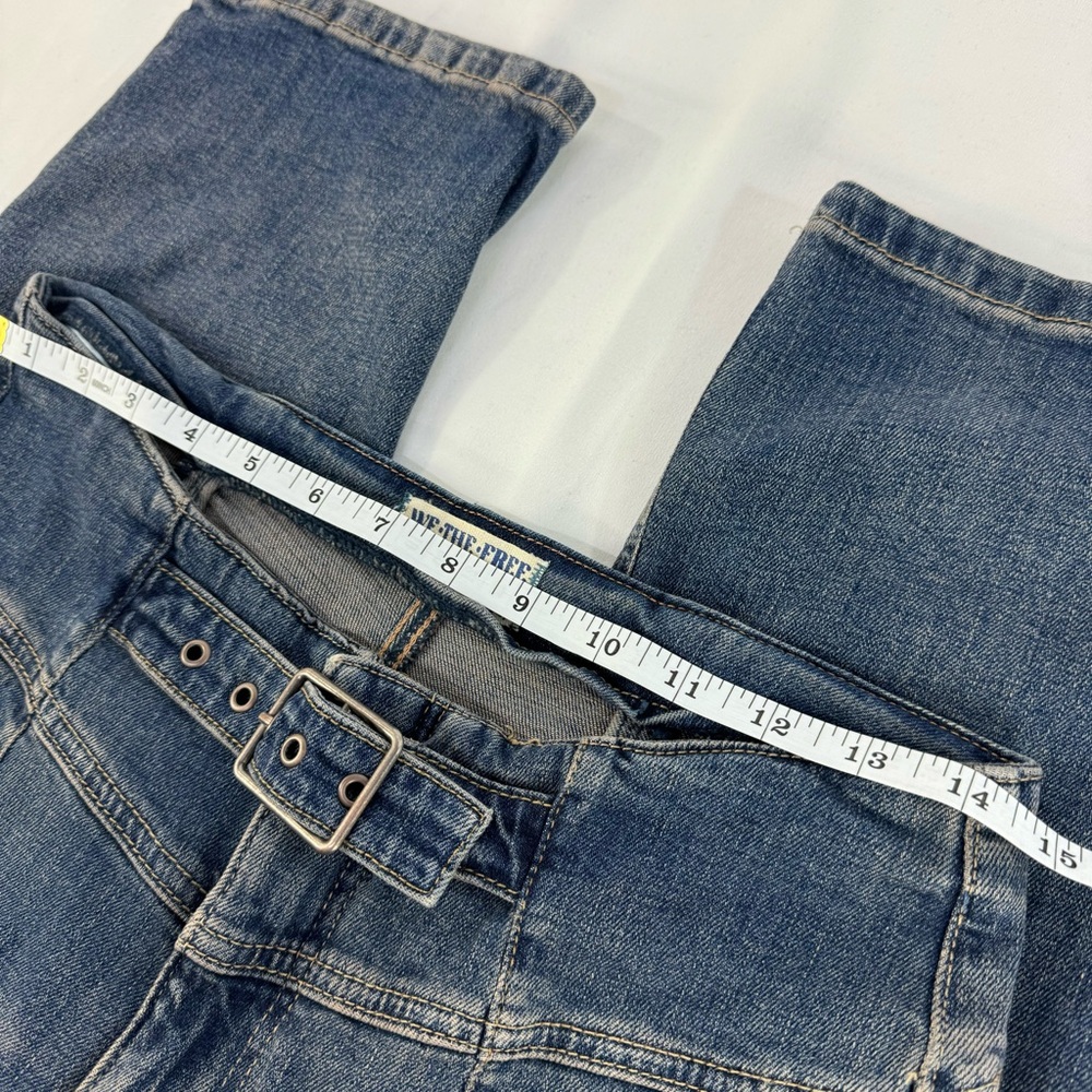 We the free buckle waist jeans dark wash size 29 - Picture 4 of 13